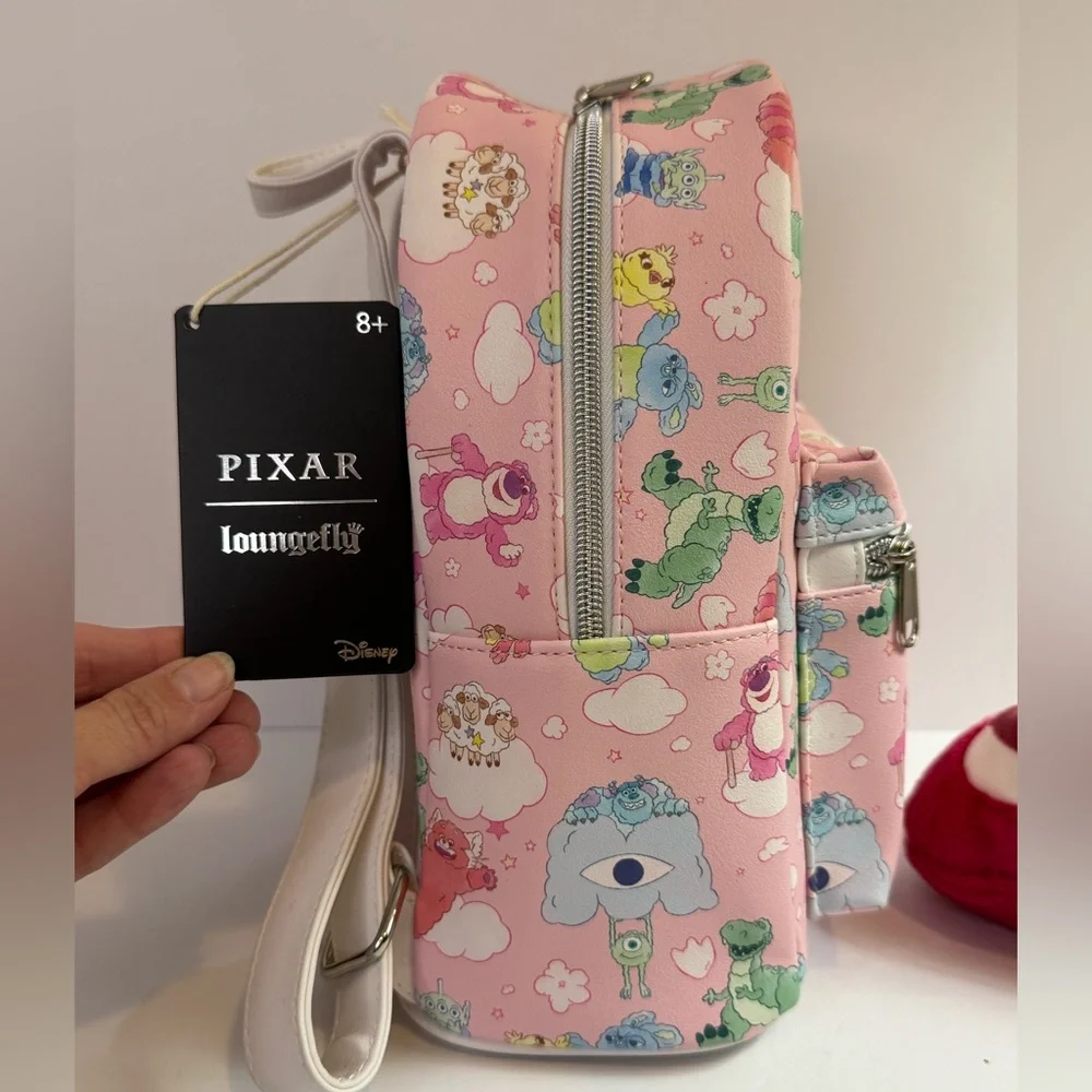 Loungefly Pixar Toy Story Backpack with Lotso Bag Charm